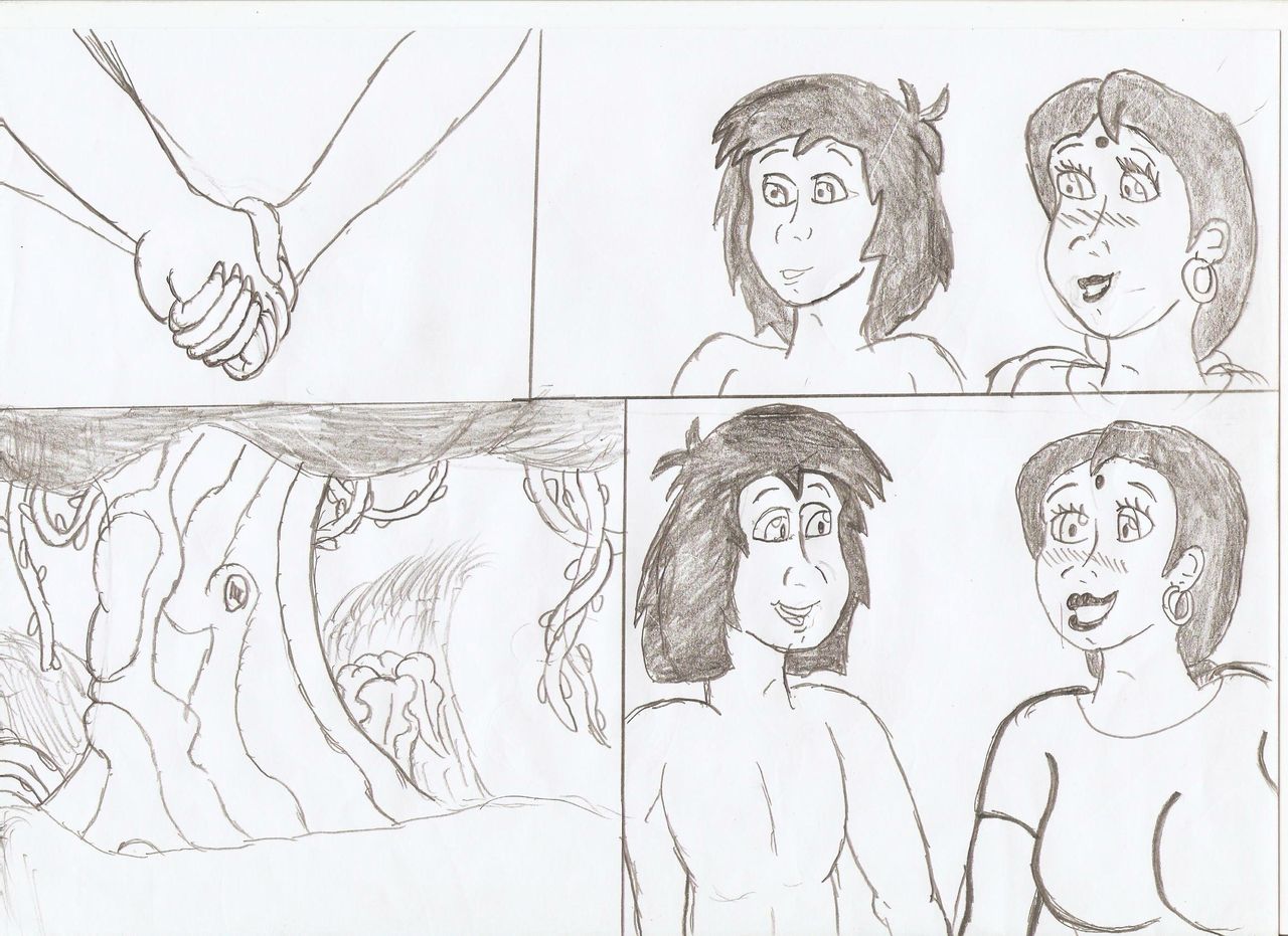 jungle book kaa hentai fan art comic page 2 full