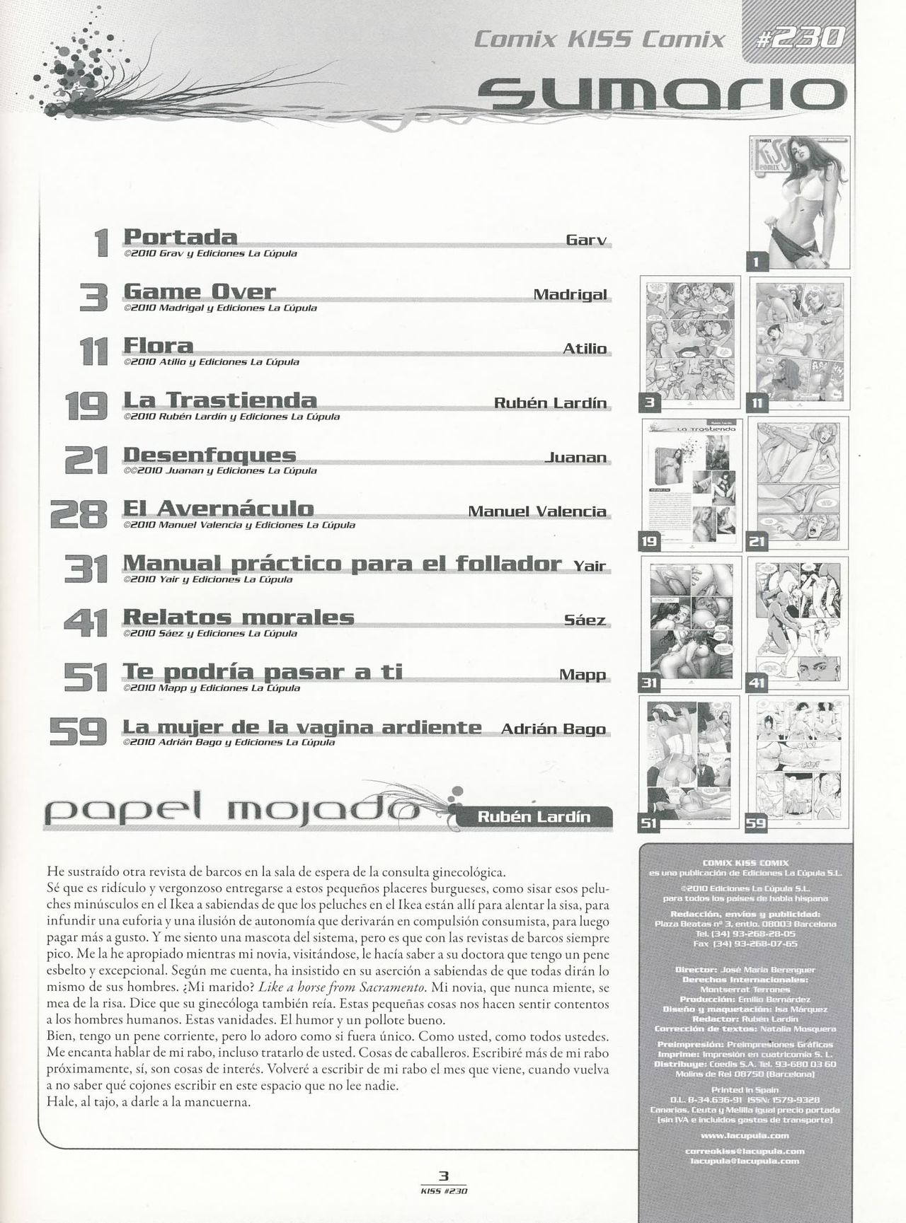 Kiss Comix #230 page 3 full