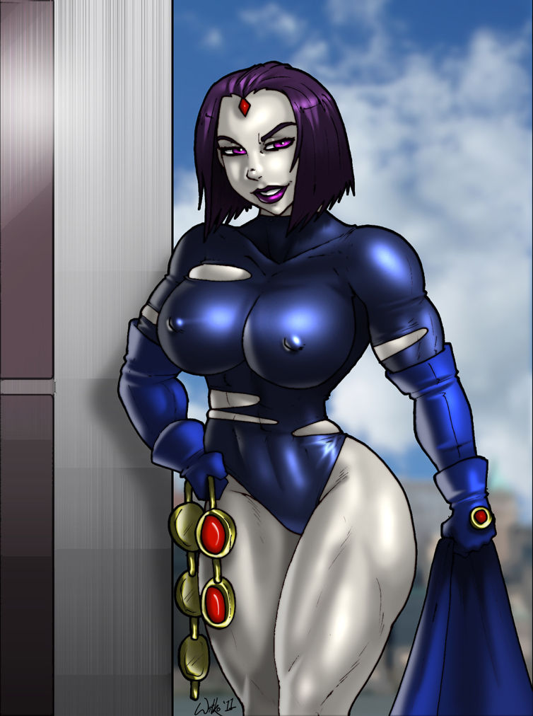 Cerberuslives Raven Muscle Growth page 3 full