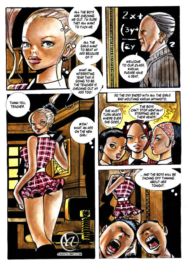 Kasumi #1 - Back to School page 4 full