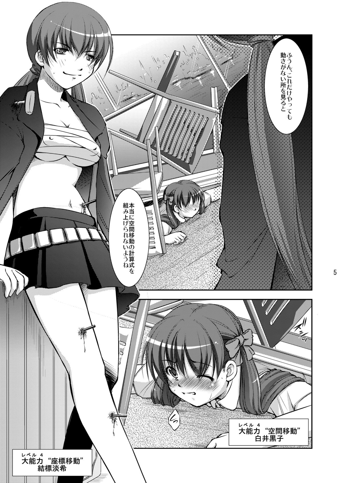 Toaru Kagaku no Insho Houkoku page 4 full