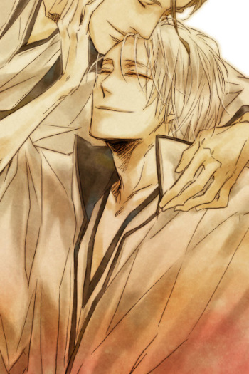 Bleach Yaoi -Aizen and Gin- cover