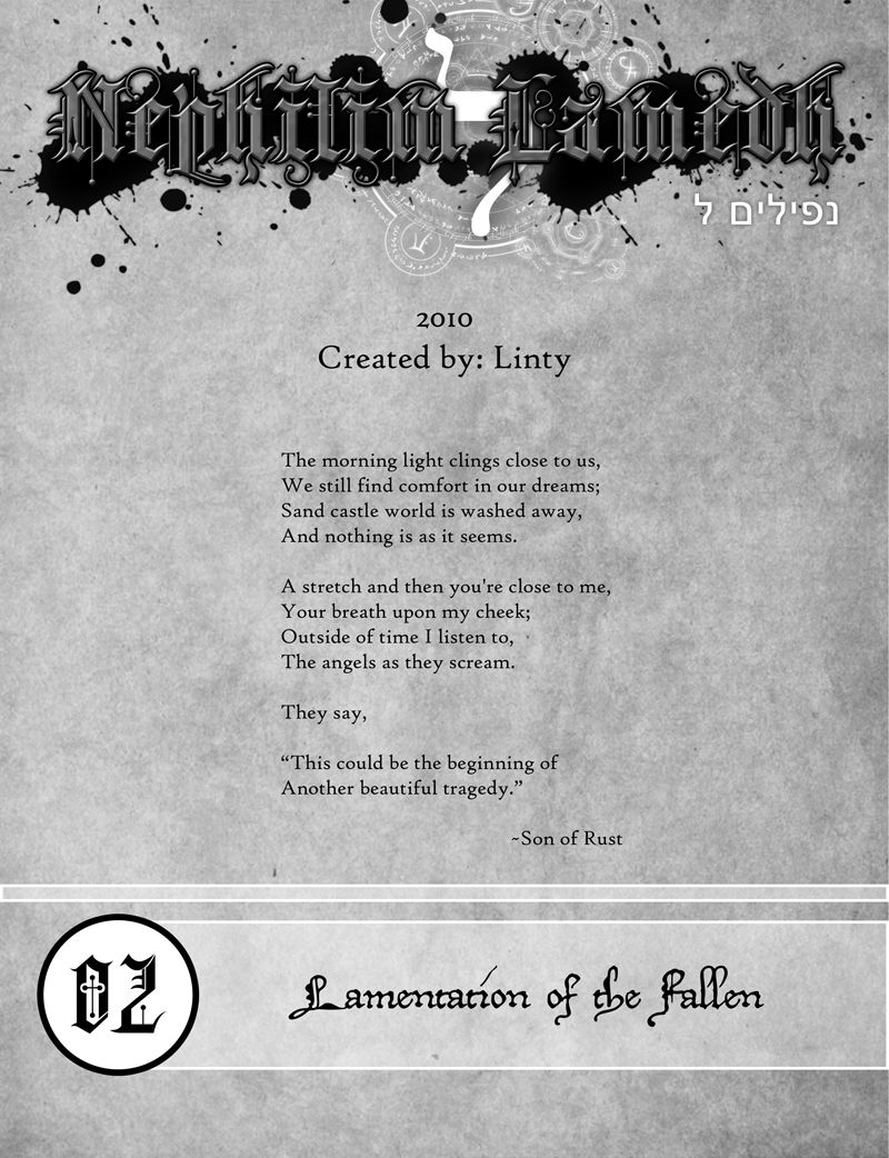 Nephilim Lamedh - Volume #2: Lamentation of the Fallen page 2 full