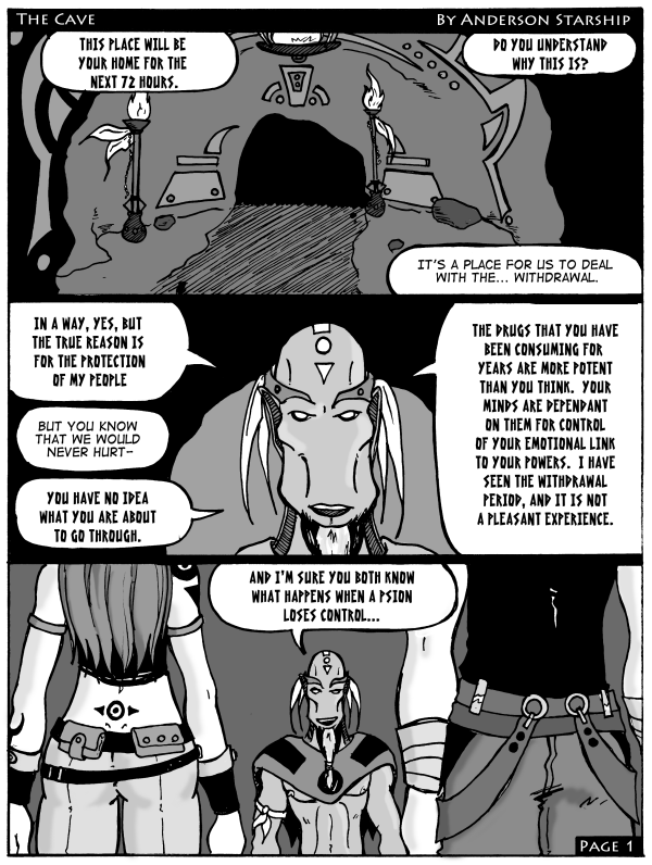 The Cave page 1 full