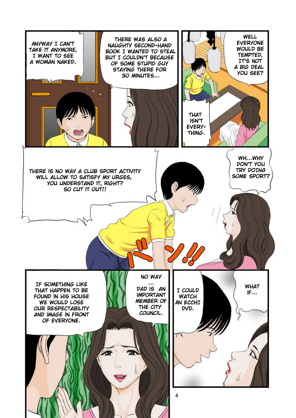 Ko ni Koware Etsuraku ni Oboreru | Drowning in ecstasy from a son's request page 4 full