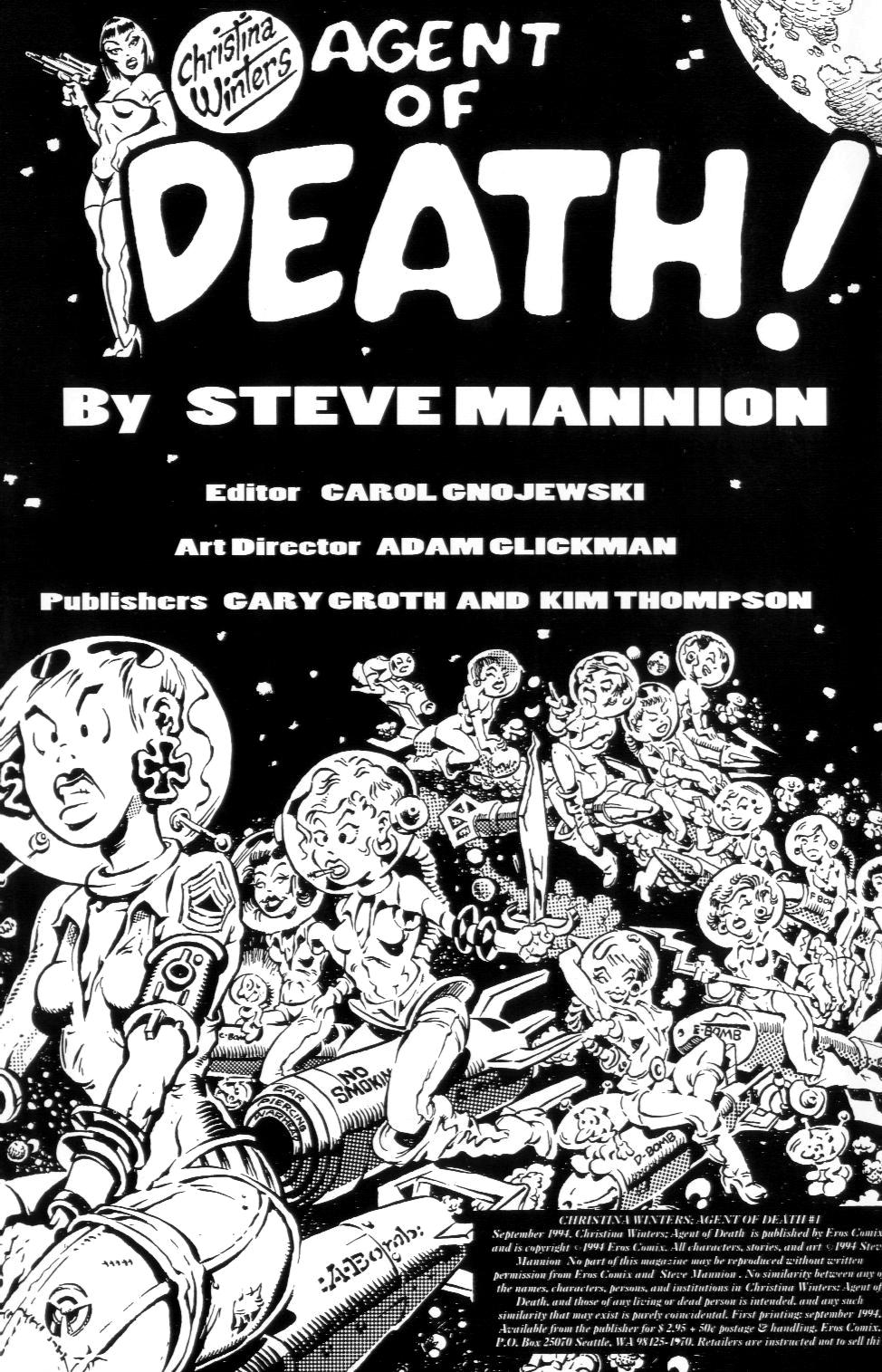 Agent of Death! #1 page 2 full