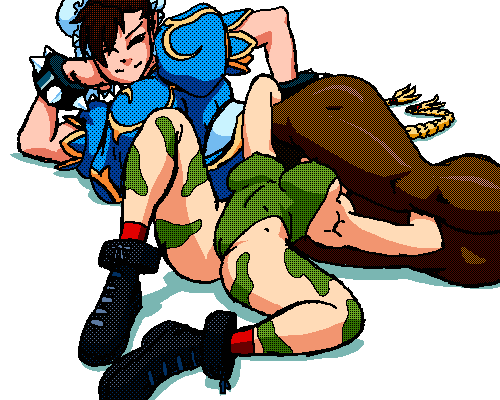 Chun Li &amp; Cammy in bondage page 6 full