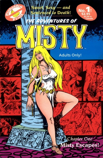 The Adventures of Misty #1 cover