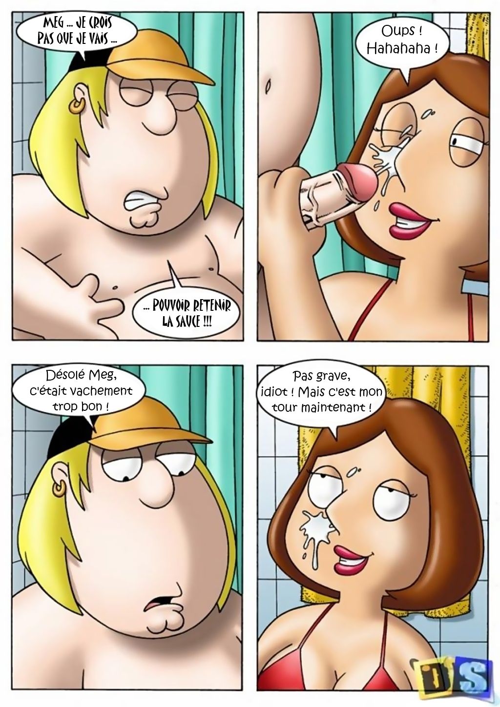 Chris and Meg alone at home page 5 full