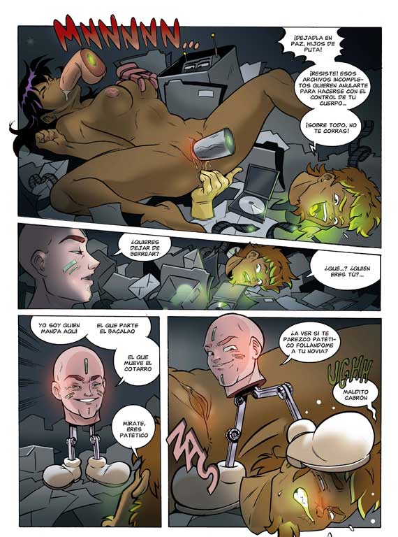 El Jueves - Pencomix - by Ismael Ferrer - Katy polvos m&aacute;gicos - Misterioso agujero negro - Spanish page 5 full