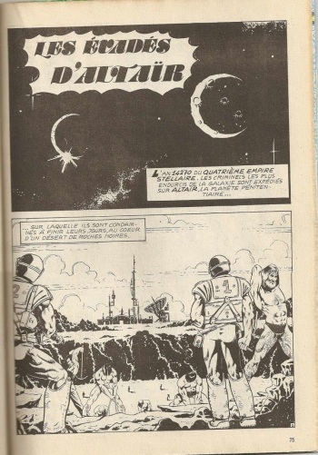 Les Evadés d'Altair cover