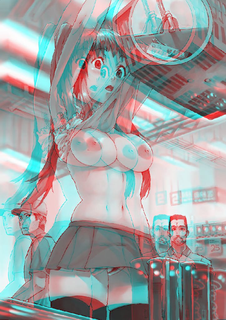 Anaglyph 3D Girls 2. page 1 full
