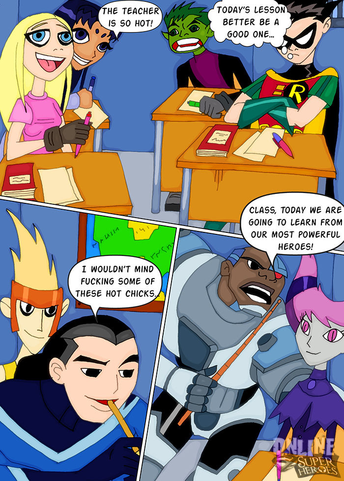 Teen Titans page 1 full