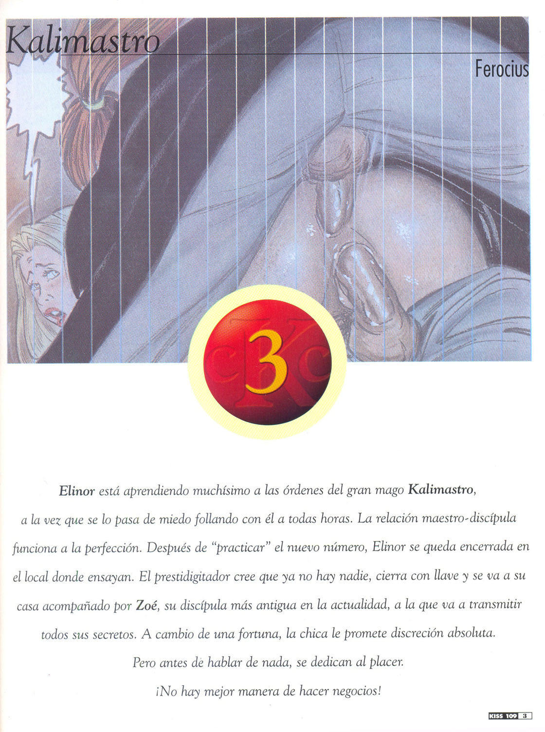 Kiss Comix #109 page 3 full