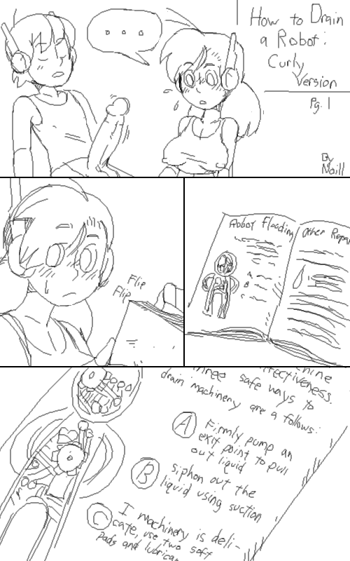How To Drain a Robot - Curly Version page 1 full