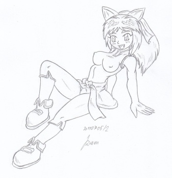 My miny Mariah _ beyblade Sketches work_1 cover