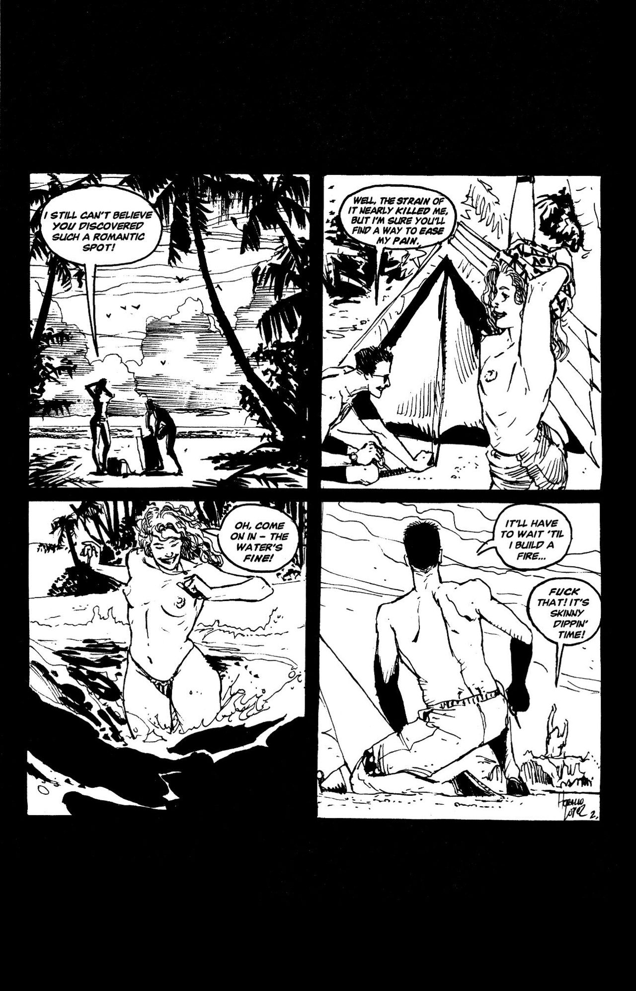 Beach Babe page 4 full