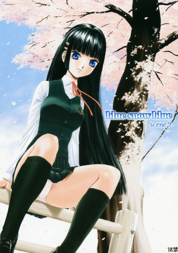 blue snow blue scene.9 cover