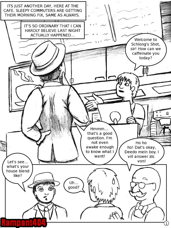 Tales of Schlock #10 : Dark Cherry Latte page 3 full