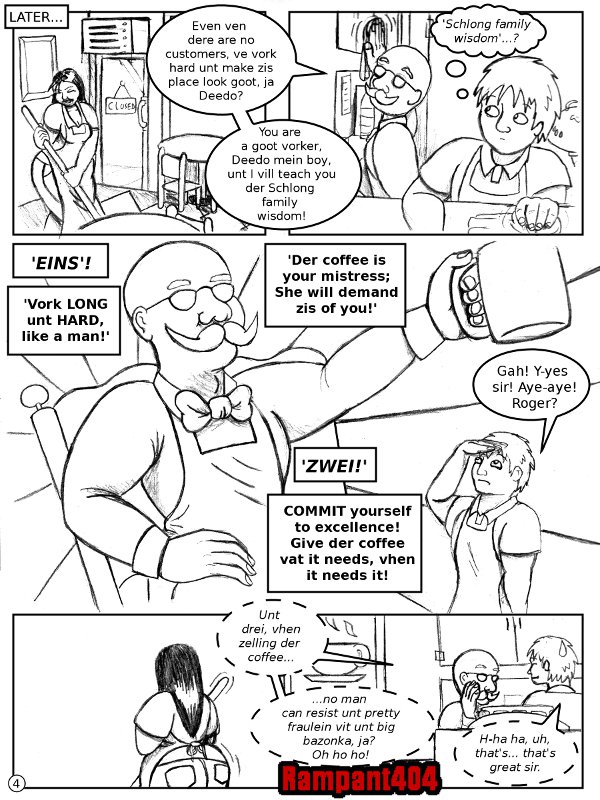 Tales of Schlock #10 : Dark Cherry Latte page 6 full