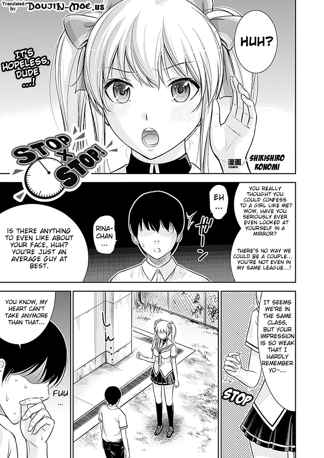 Stop x Stop page 1 full