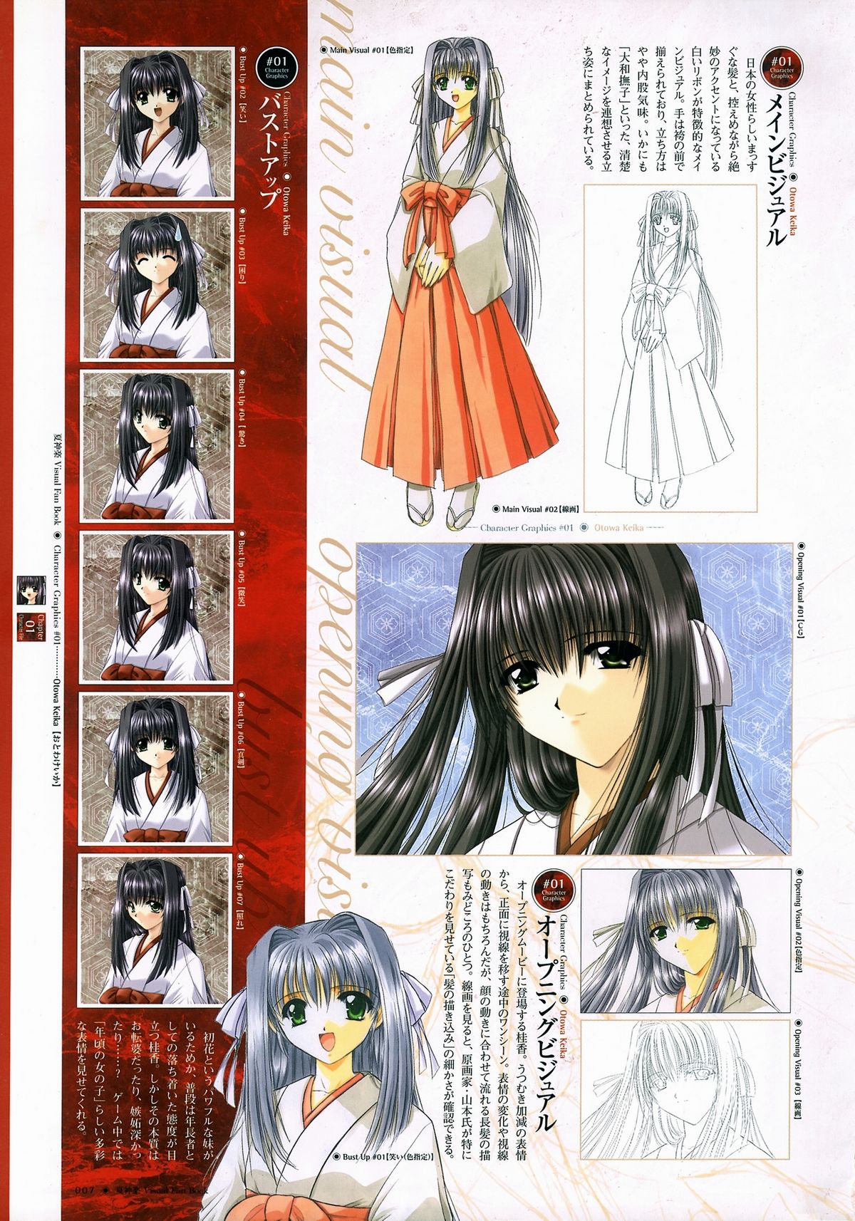 Natsukagura Visual FanBook page 8 full