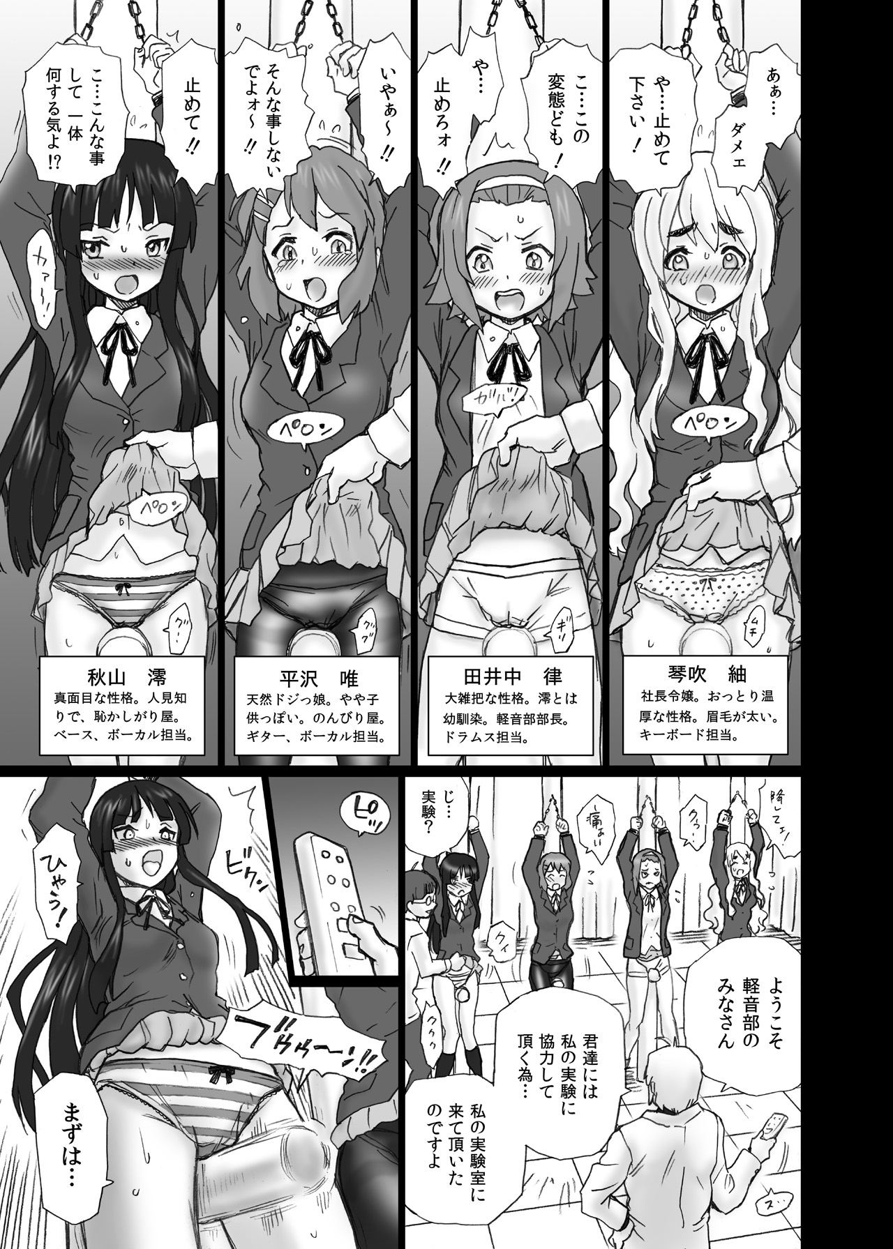 TAIL-MAN "K-On!" Anal &amp; Suka Toro Sakuhin-shuu page 4 full