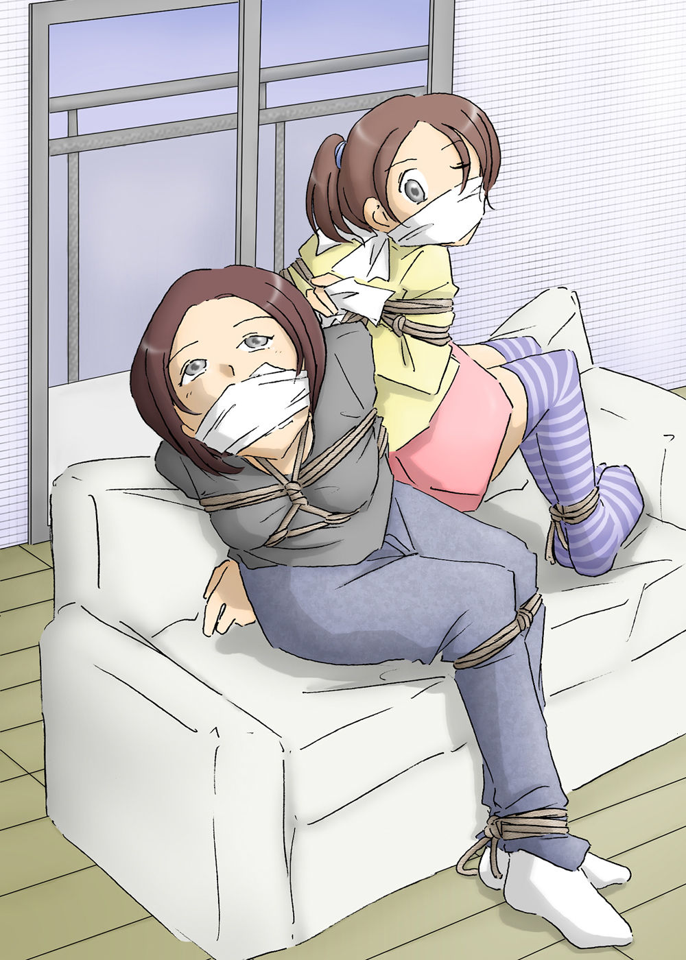 TripleQ's CG ～Oyako Renbaku～ page 8 full