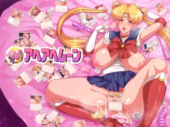 Sailor*fuku Bijin Tsuma Senshi Aheahe Moon cover