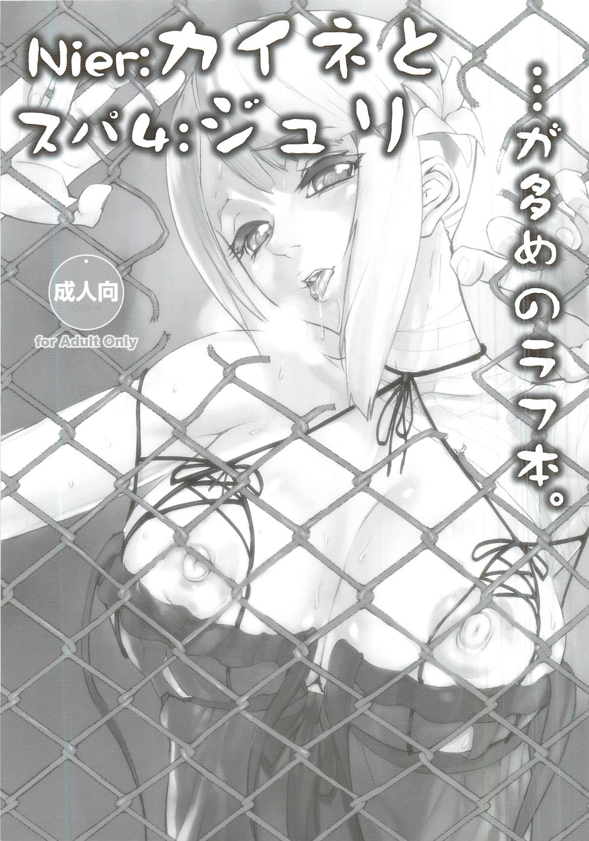 Nier：Kain&eacute; to supa4：Juri･･･ga oome no rough bon page 1 full