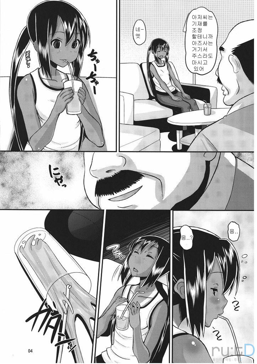 Nemutteru Hiyake Azu-nyan ni Itazura page 3 full