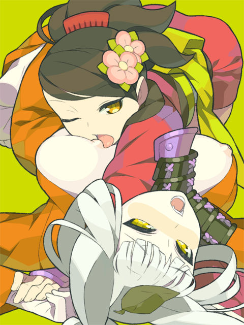 Yuri Breast Sucking/Licking page 3 full
