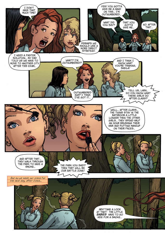 Schoolgirl's Revenge #11 page 8 full