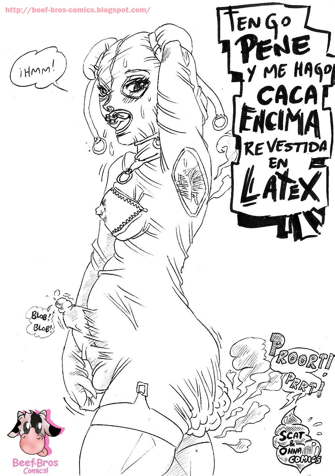 Tengo pene y me hago caca encima revestida en Latex! page 1 full