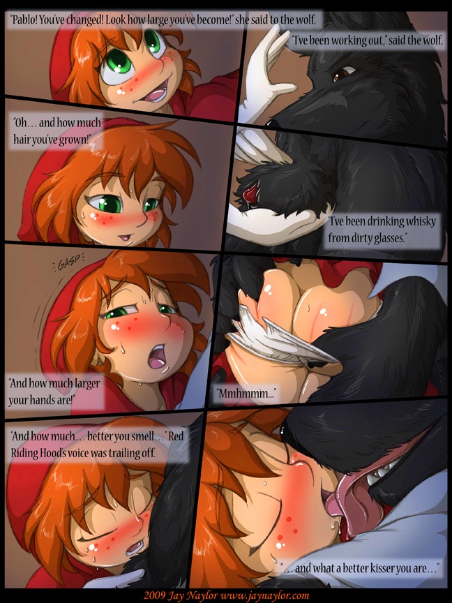 The Fall Of Little Red Riding Hood  Full color page 10 full