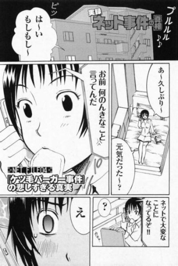 "Ketsuge Burger Jiken" no Kanashi Sugiru Shinjitsu cover