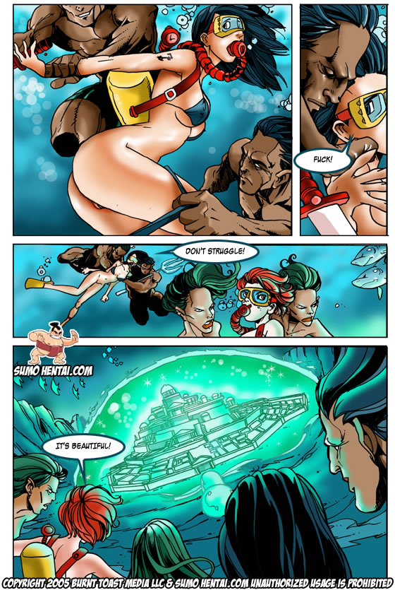 The Adventurers #2: Underwater Lovin' page 9 full