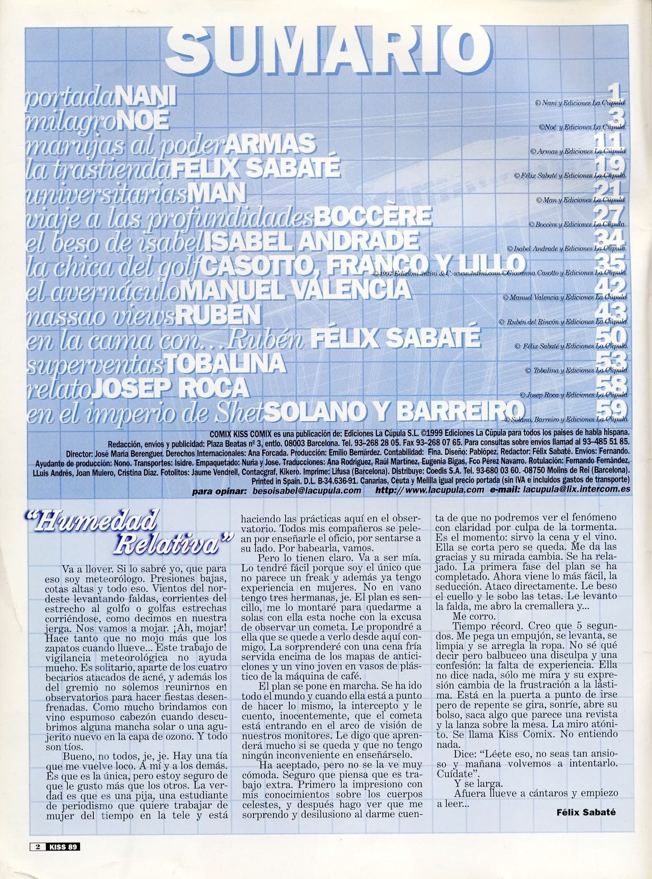 Kiss Comix #089 page 2 full
