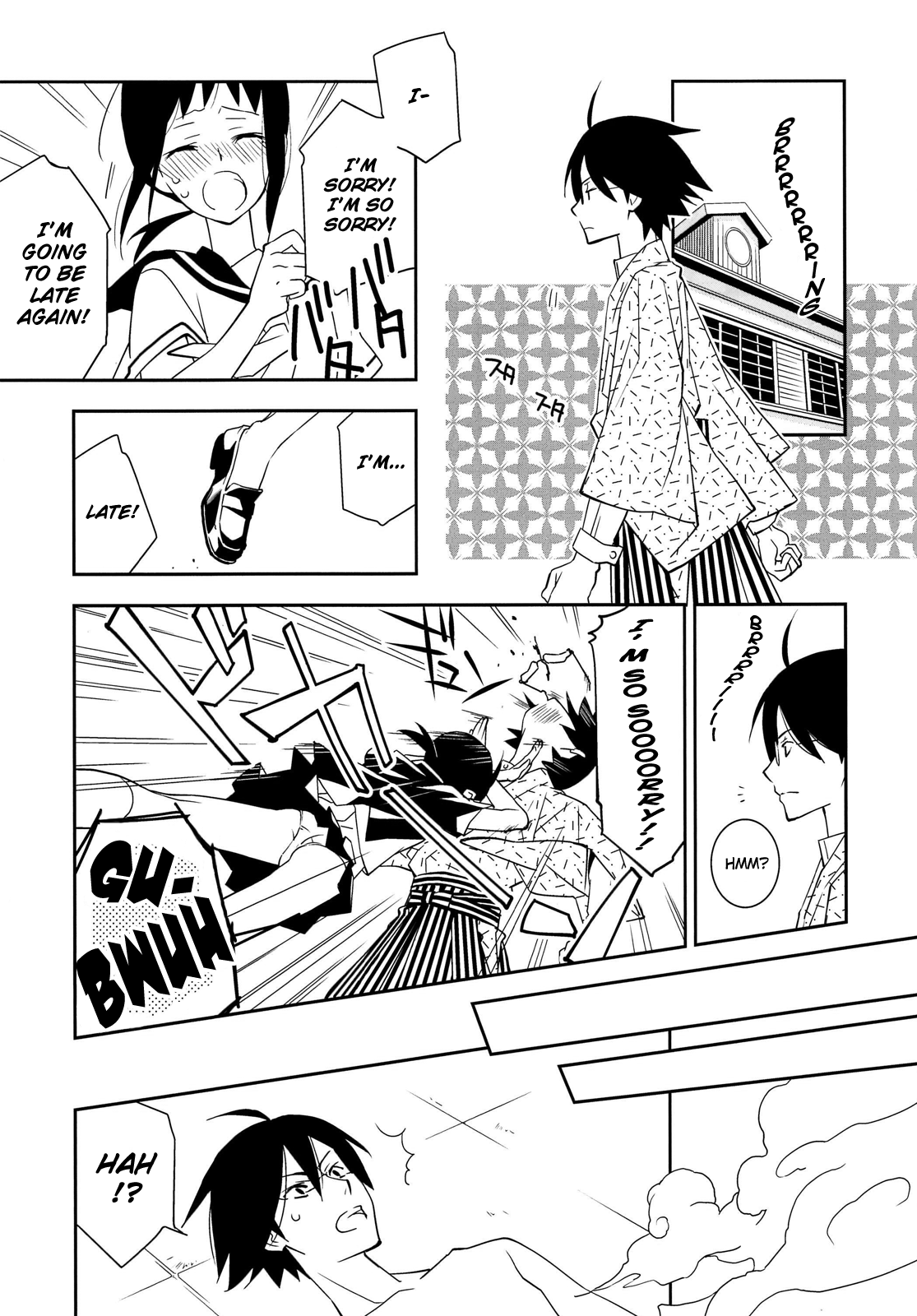 Kagiana Gekijou Shoujo 10 | Keyhole Theater Girls 10   ==Strange Companions== page 5 full