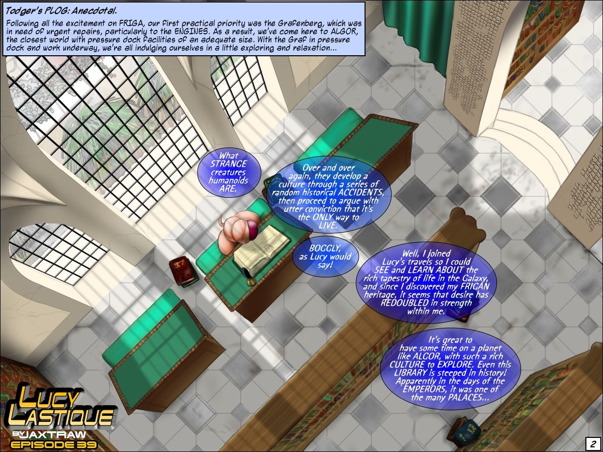 Lucy Lastique - Slave Girls Of Algor page 2 full