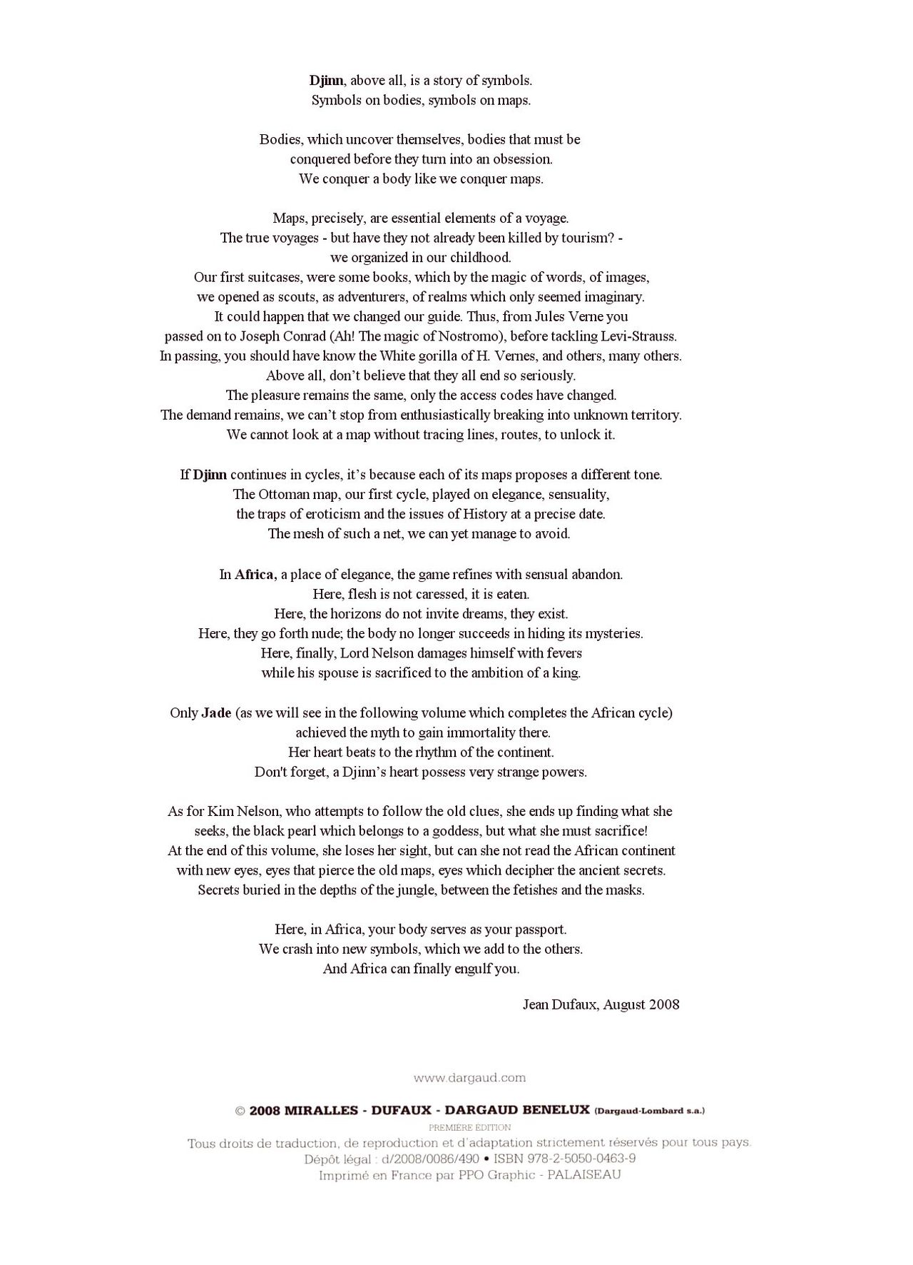Djinn - Volume #8: Fevers page 3 full