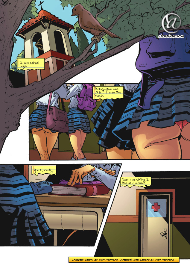 Schoolgirl's Revenge #3 page 2 full