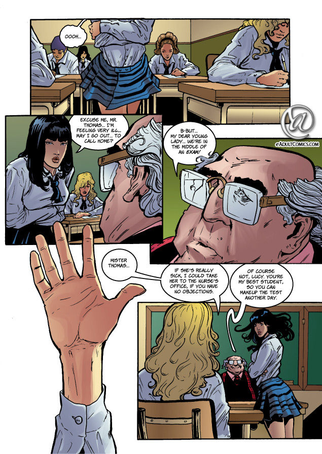 Schoolgirl's Revenge #3 page 5 full