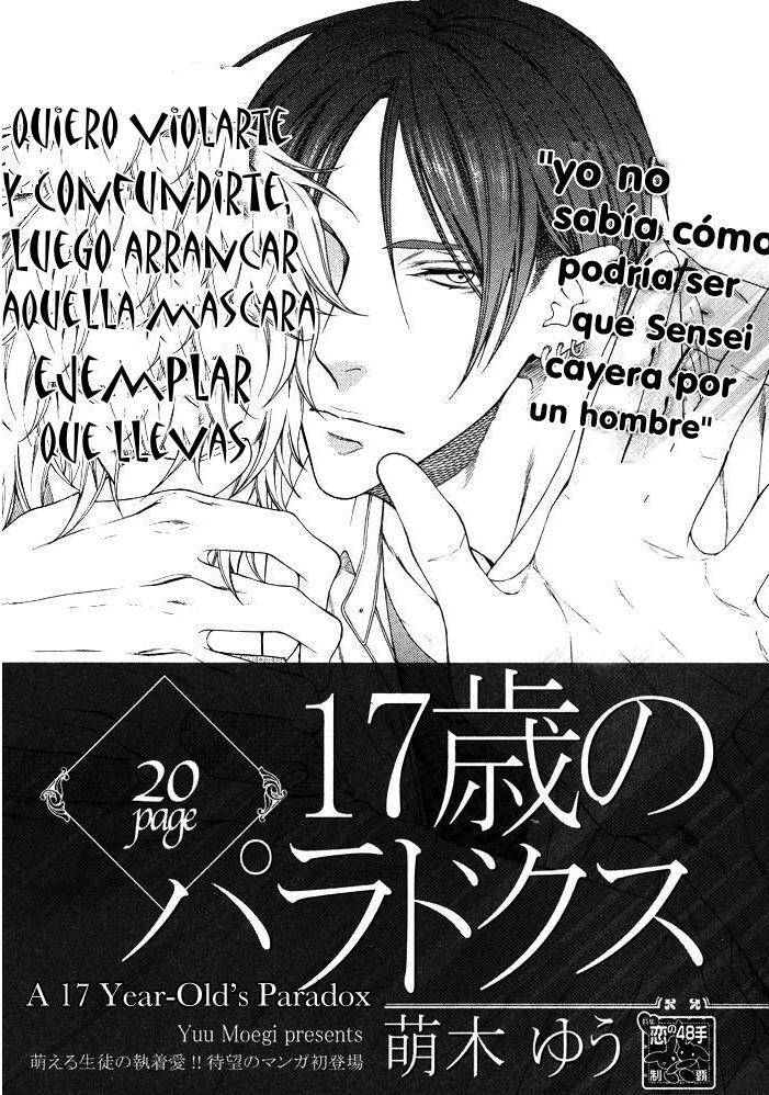 17 Sai no Paradox   Yaoi espa&ntilde;ol page 1 full