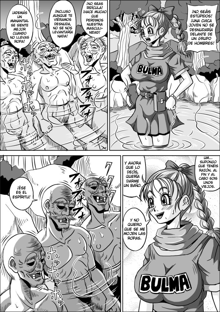 Onsen Jijii VS Bulma | Los Viejos Verdes de las Fuentes Termales VS Bulma page 8 full