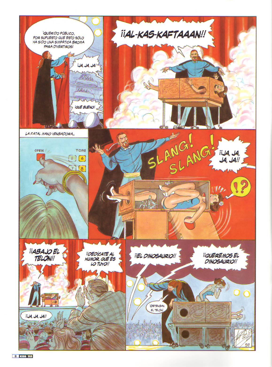 Kiss Comix #115 page 8 full