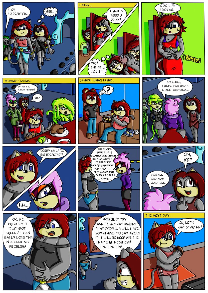 Weight Gain Comic page 1 full