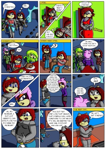 Weight Gain Comic cover
