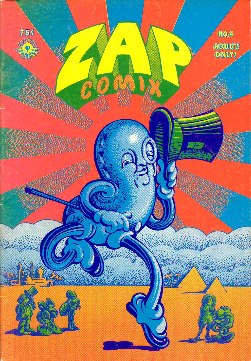 Zap Comix #4 page 1 full