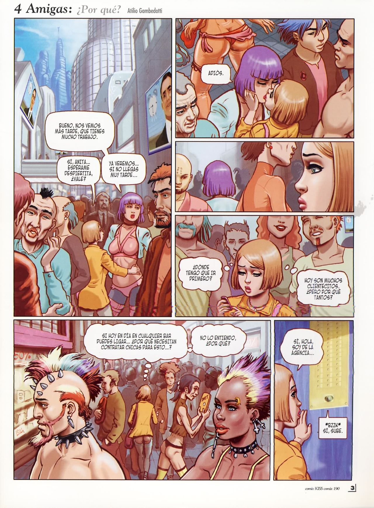 Kiss Comix #190 page 3 full